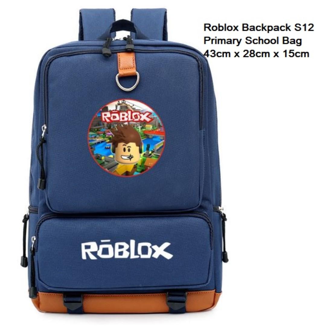 Preorder Roblox Design Backpack Roblox School Bag Bulletin Board Preorders On Carousell - pre order premium roblox