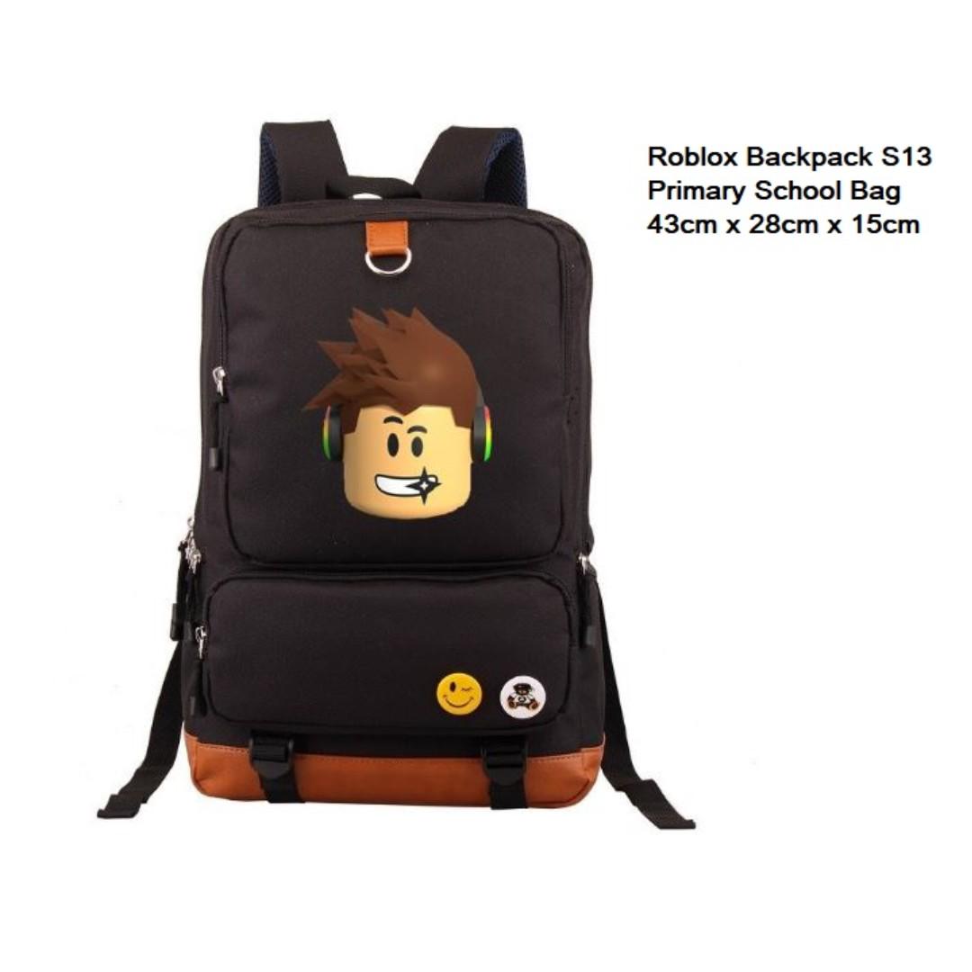Preorder Roblox Design Backpack Roblox School Bag Bulletin Board Preorders On Carousell - backpack roblox