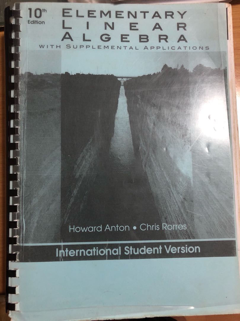 19e16e Anton Rorres Solution Manual 10th Wiring Library