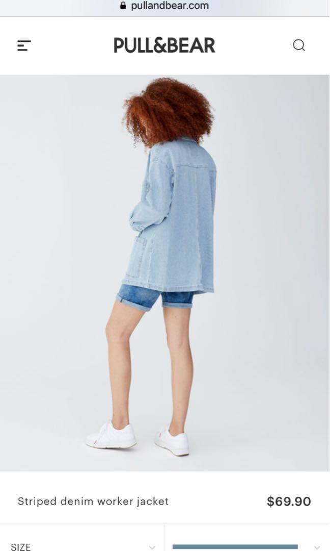 Pull bear denim jacket