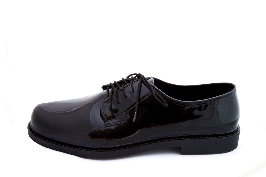 Security Guard Shoes (Rubberised), Men's Fashion, Footwear, Boots on