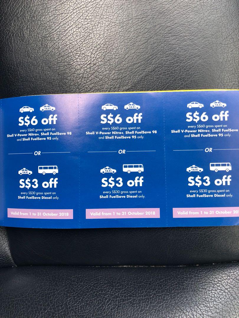 Shell Voucher PHV, Tickets & Vouchers, Vouchers on Carousell