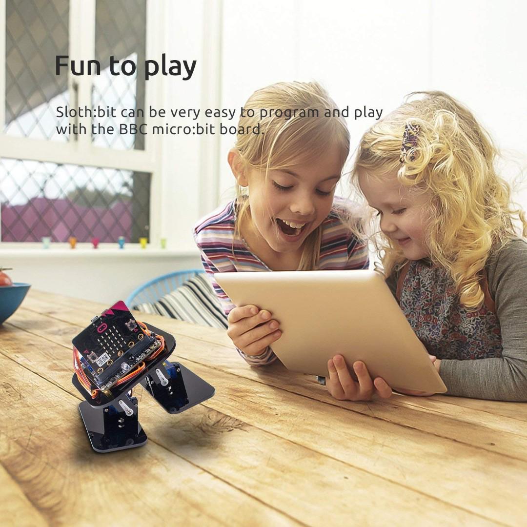 SunFounder Humanoid Robot BBC micro:slothbit #GOGOVAN50, 手提電話, 電話及其他裝置 ...