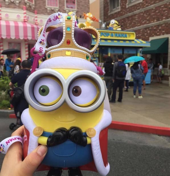 USJ MINION Popcorn Bucket (King Bob), Hobbies & Toys, Toys & Games on