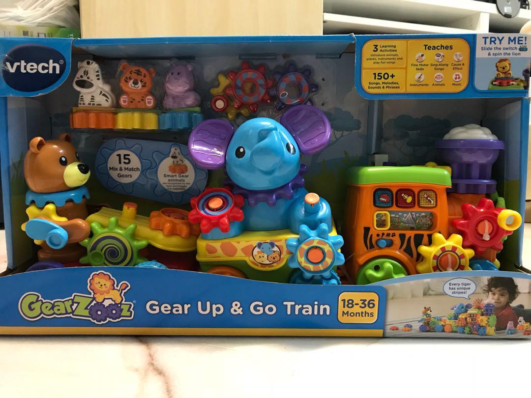 vtech gear up and go train