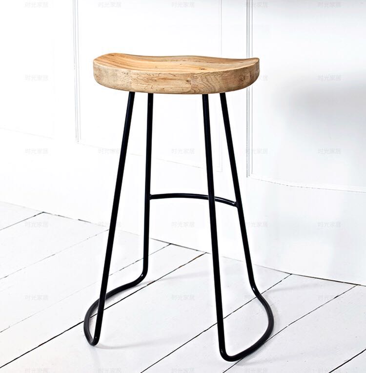 Wood Bar Stool Chair 3 Heights Furniture Tables Chairs Photo