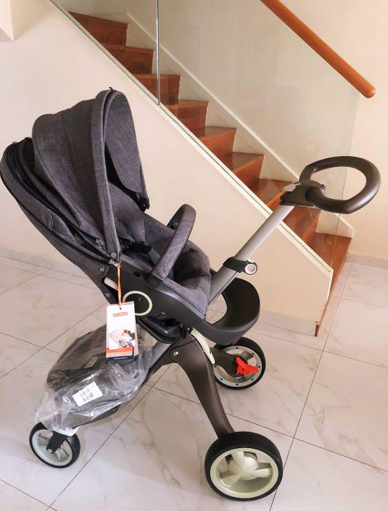 Wts brand new Stokke Xplory V4 stroller pram, Babies & Kids, Going Out