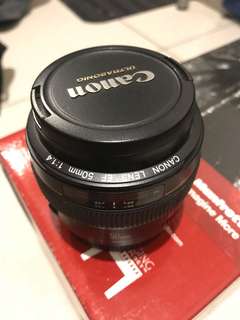 Canon 50mm F1.4 Good Deal
