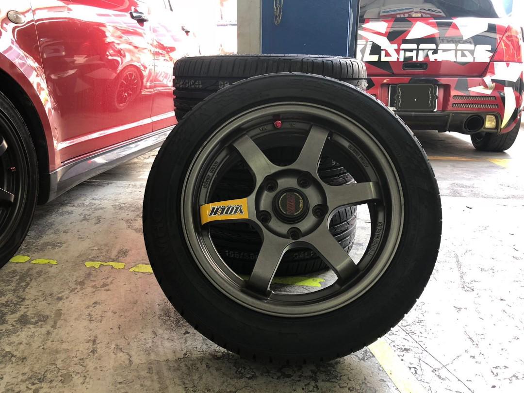 15 Inch Rims 5x114 3 W Kumho Ps31 Car Accessories Tyres Rims On Carousell