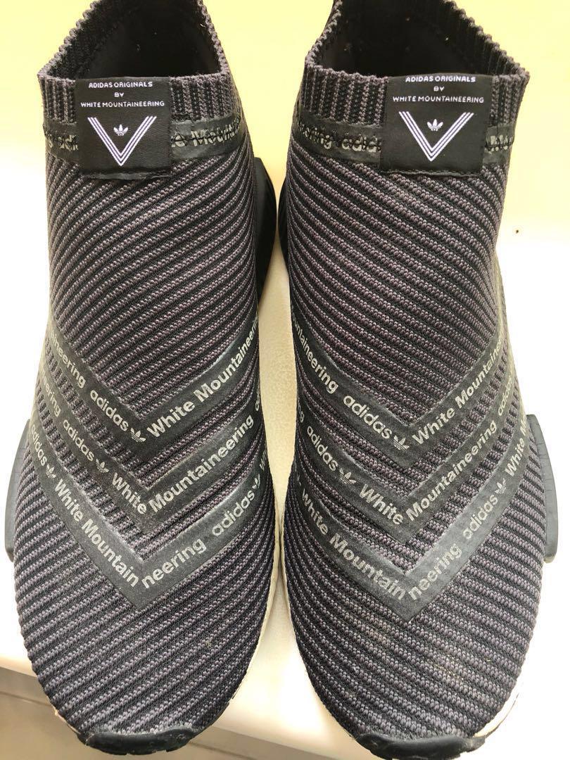 Adidas NMD City Sock By White Mountaineering Men s Fashion Footwear Sneakers on Carousell