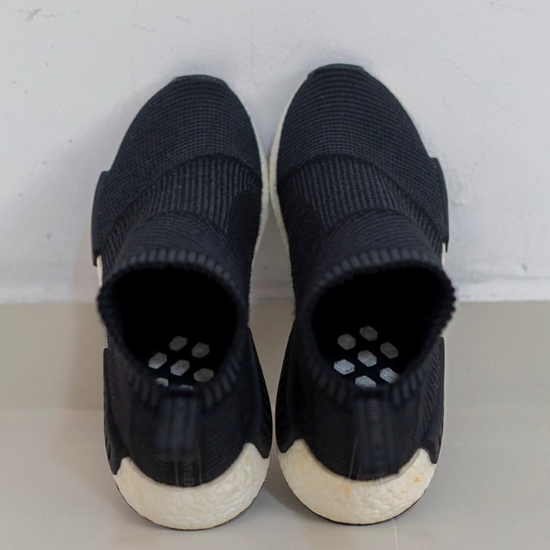 Nmd city sock online winter wool on feet