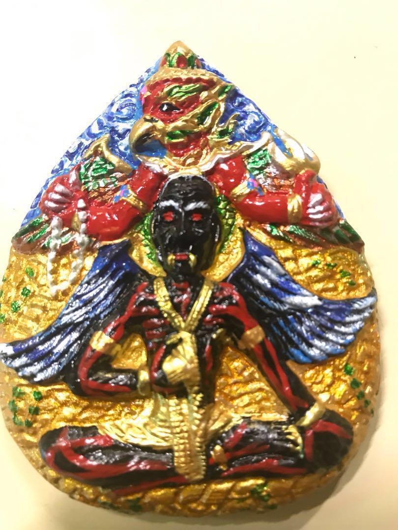 Amulet KRU KAI KAEW WITH GARUDA ONLY 19 piece , Hobbies & Toys