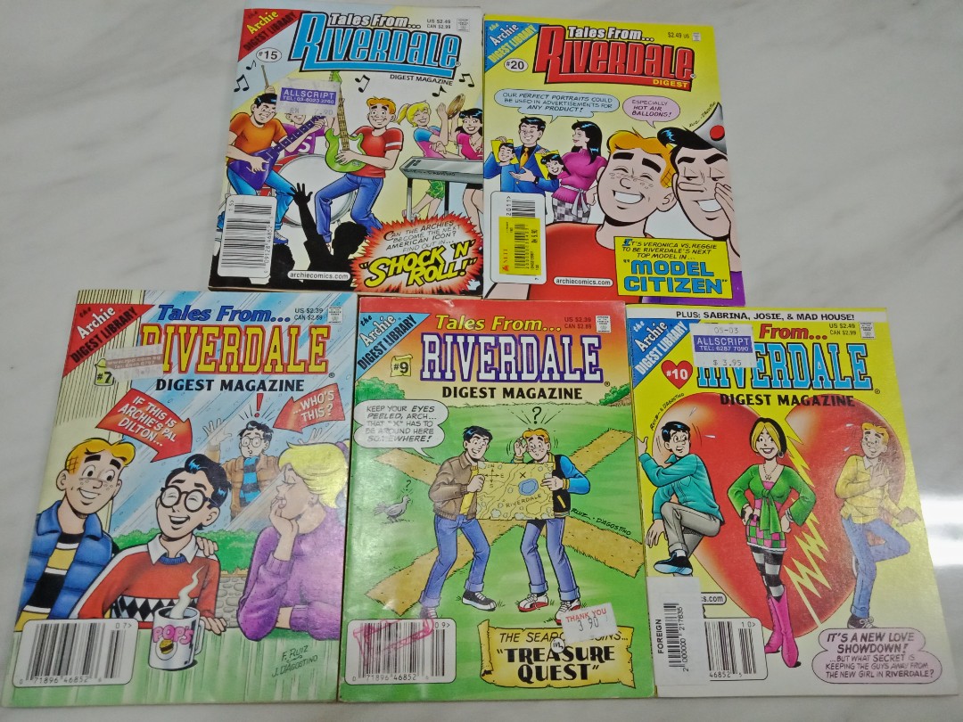 Archies Comics Tales From The Riverdale Digest Comics Books Stationery Comics Manga On Carousell