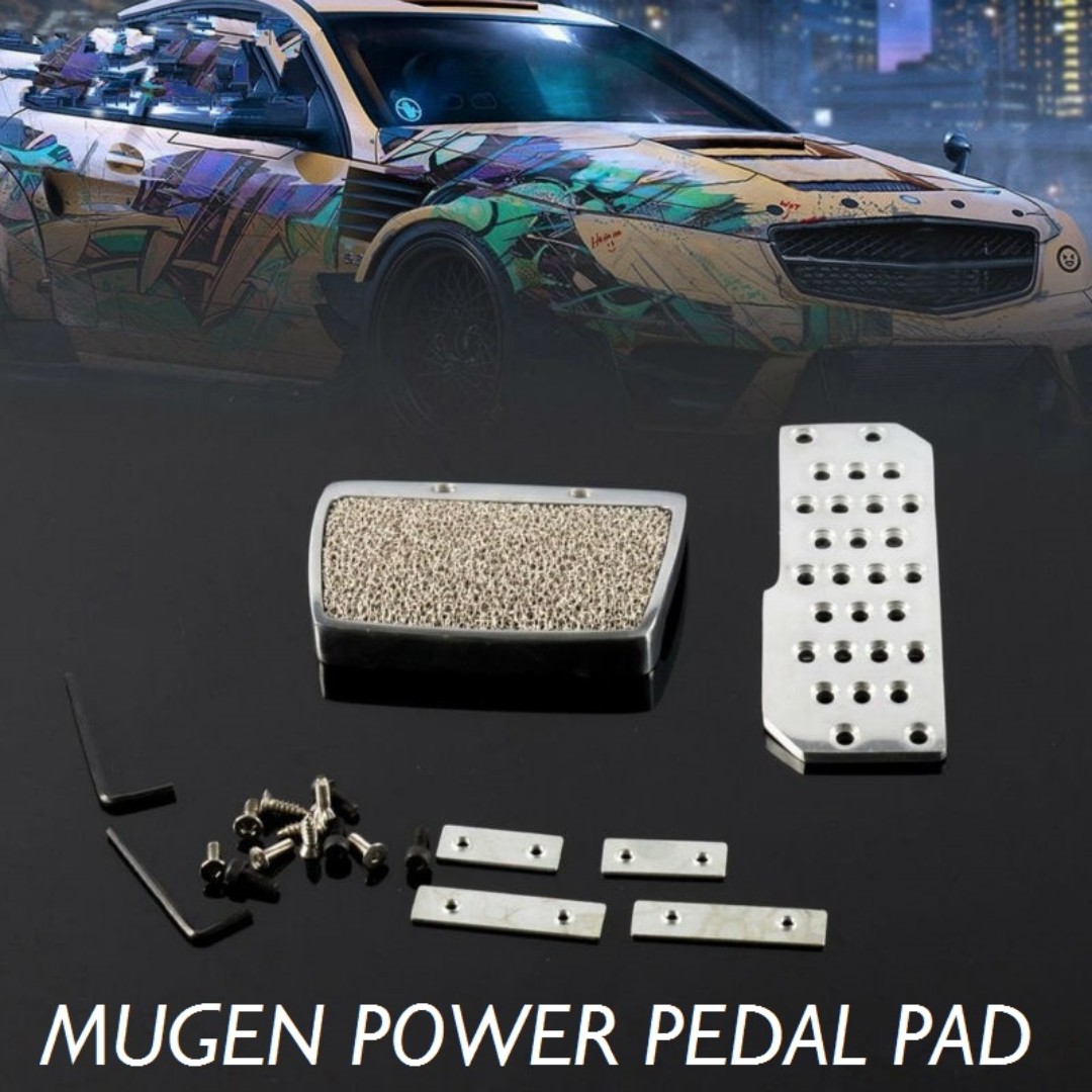 At Car Automatic Foot Rest Mugen Power Pedal Pad Cover For