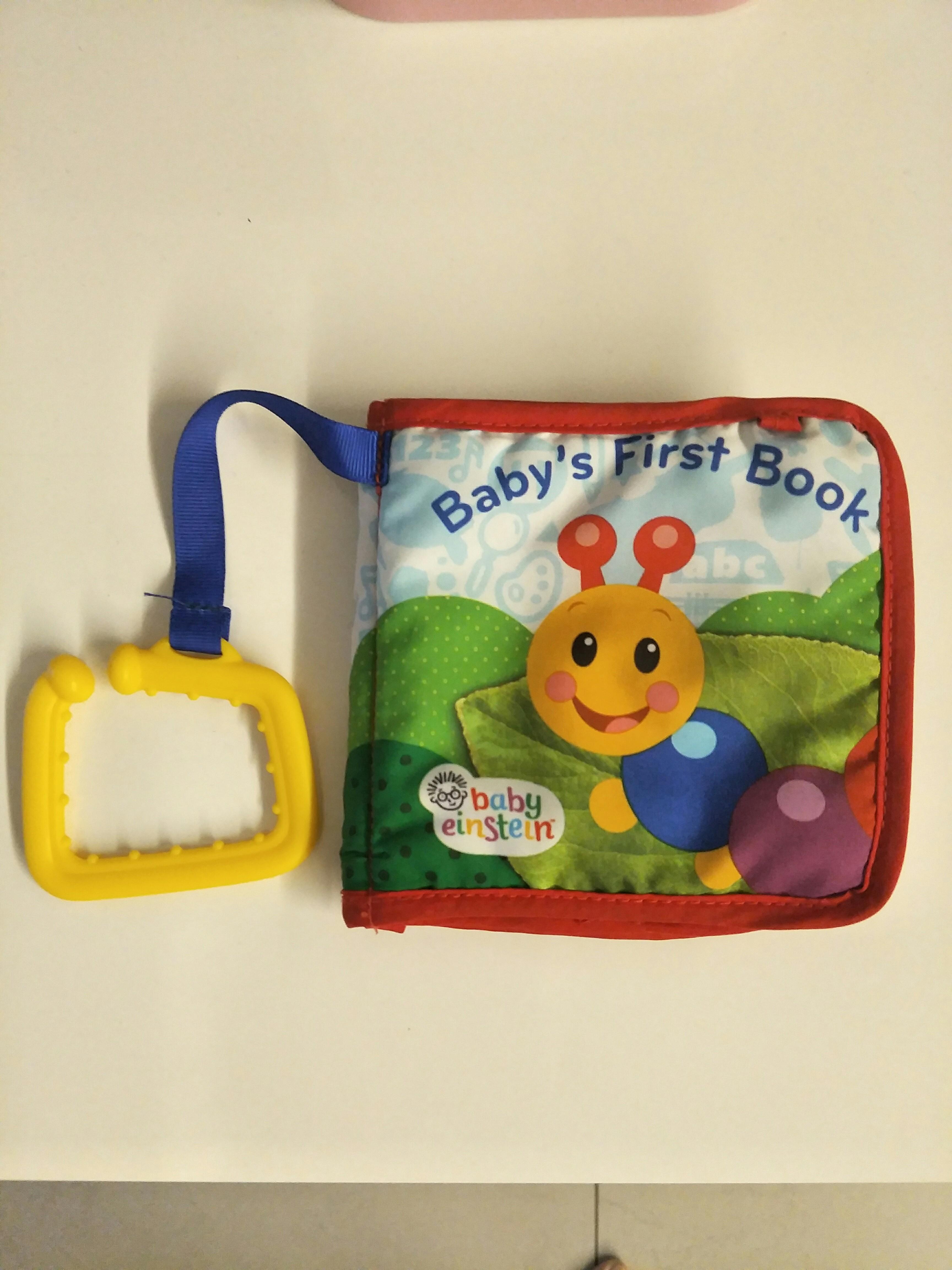 baby einstein explore and discover soft book toy