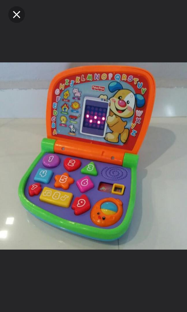 fisher price baby laptop