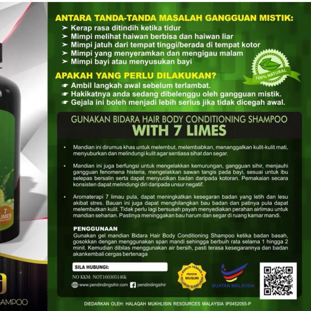 Bidara Hair Conditioning Shampoo Health Beauty Bath Body On Carousell