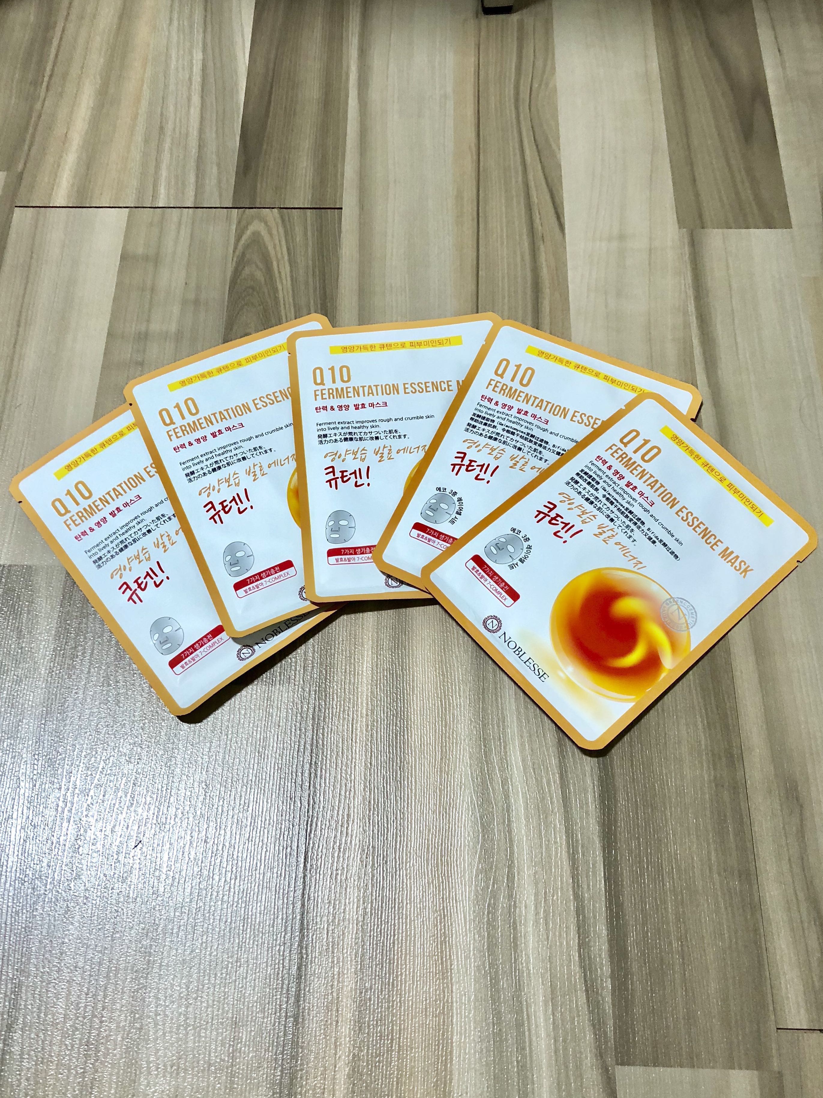 Bn Instocks Noblesse Q10 Premium Korean Face Mask Health