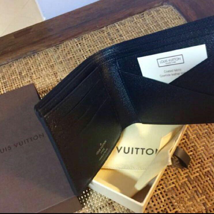 LOUIS VUITTON Multiple Wallet in Damier Graphite - 💯 AUTHENTIC