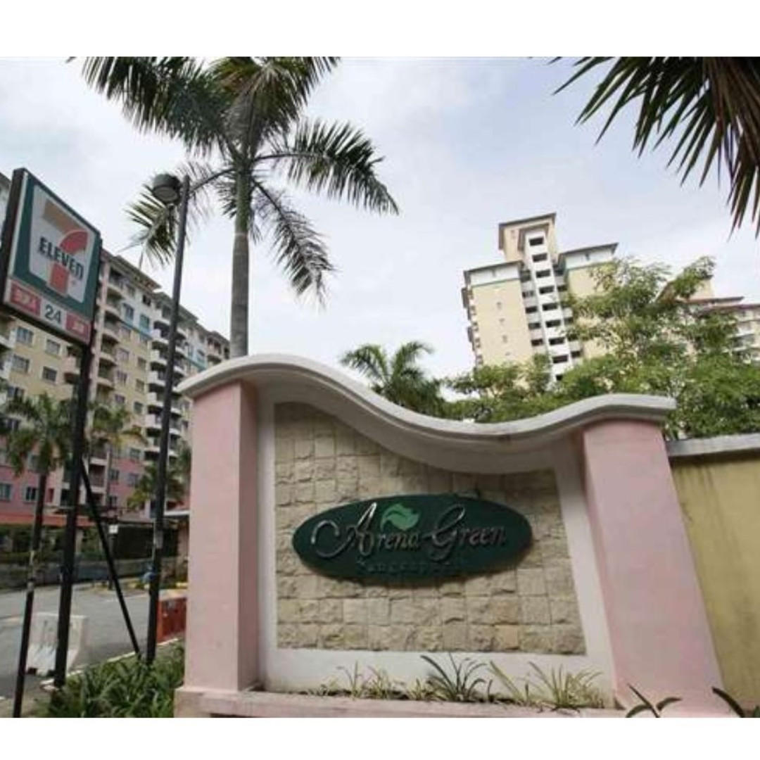 Urgent Sale Bukit Jalil Arena Green 2 Room Apartment Property