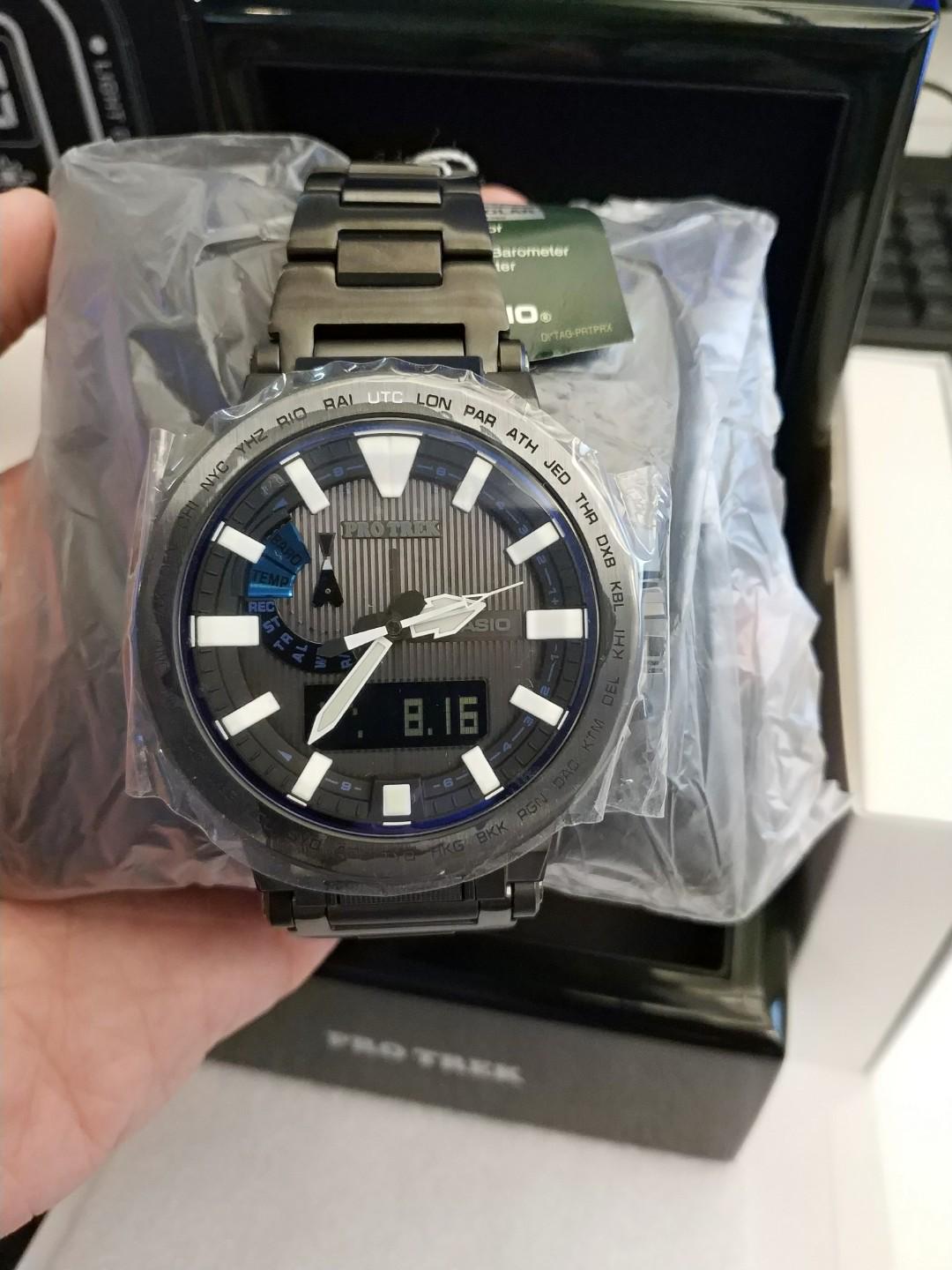 Casio Protrek Manaslu Men S Fashion Watches On Carousell Casio Protrek Manaslu Men S Fashion Watches On Carousell