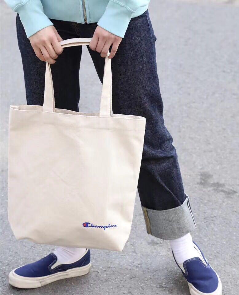 Champion canvas tote bag hotsell
