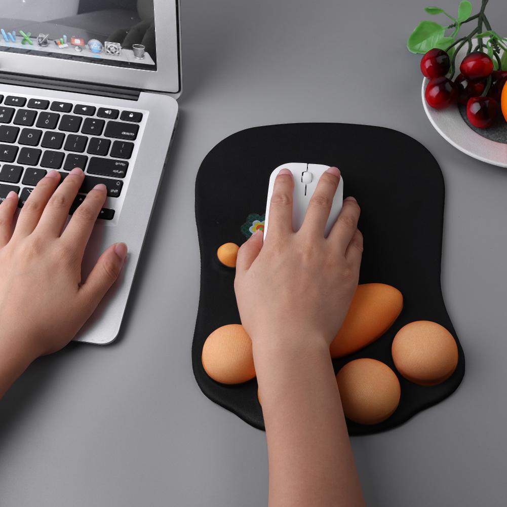Comfortable Cat Paw Mouse Pad Mat Wrist Rest Soft Rubber Laptop Computer Electronics Computers Others On Carousell
