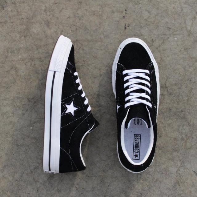 One star premium suede black 2025