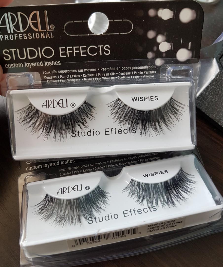 False Eyelashes ardell lash studio effects WISPIES, Beauty & Personal Care,  Face, Makeup on Carousell