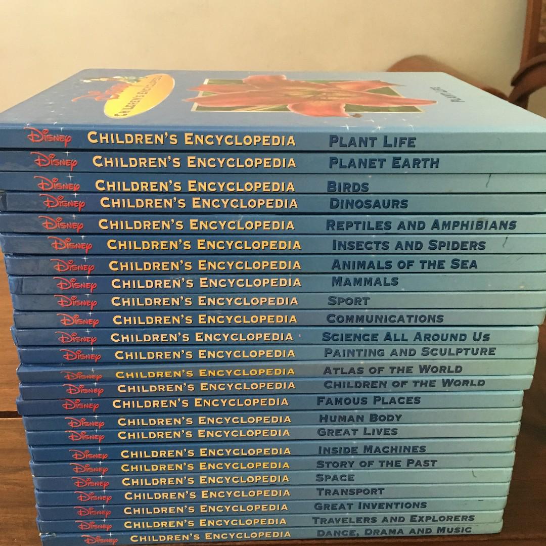 Full Set Of 24 Disney Children S Encyclopedia Books Stationery Children S Books On Carousell Browse our range of children's books for kids of all ages with free uk delivery on orders over £25. full set of 24 disney children s encyclopedia