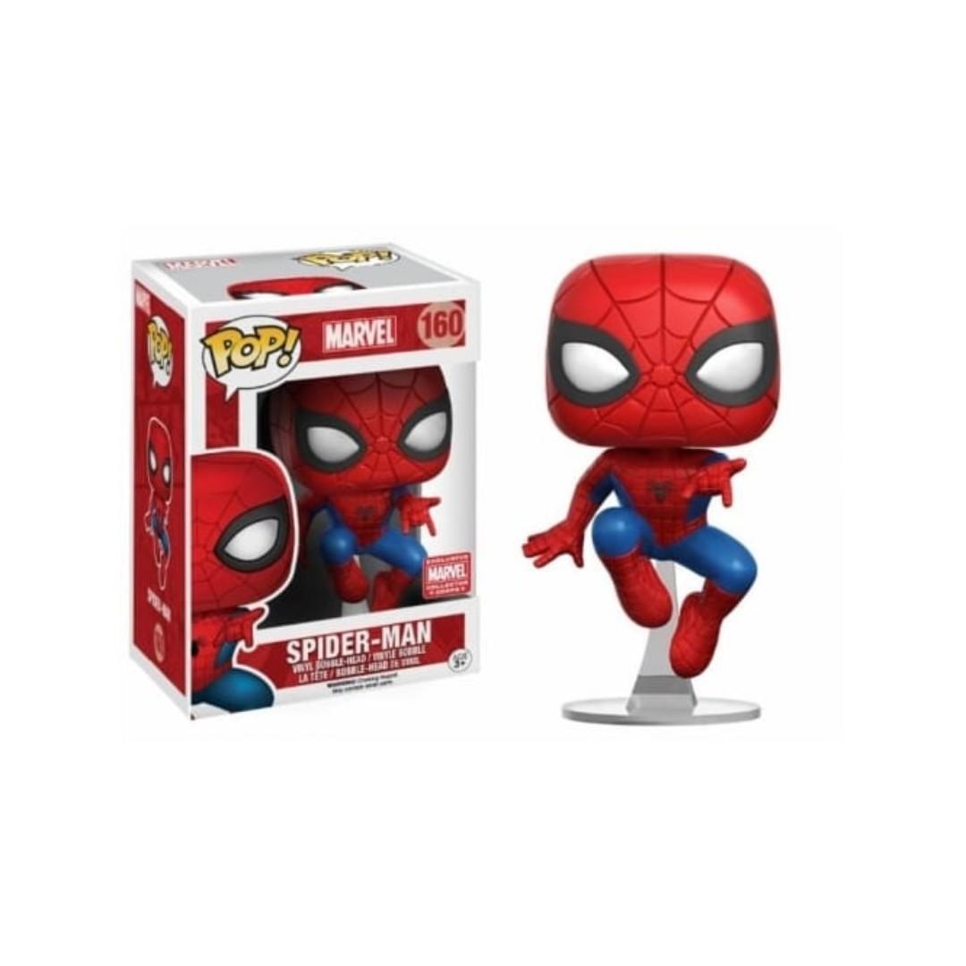 Funko Pop Marvel Spider Man #160 Marvel Collector Corps Exclusive, Hobbies   Toys, Toys  Games on Carousell