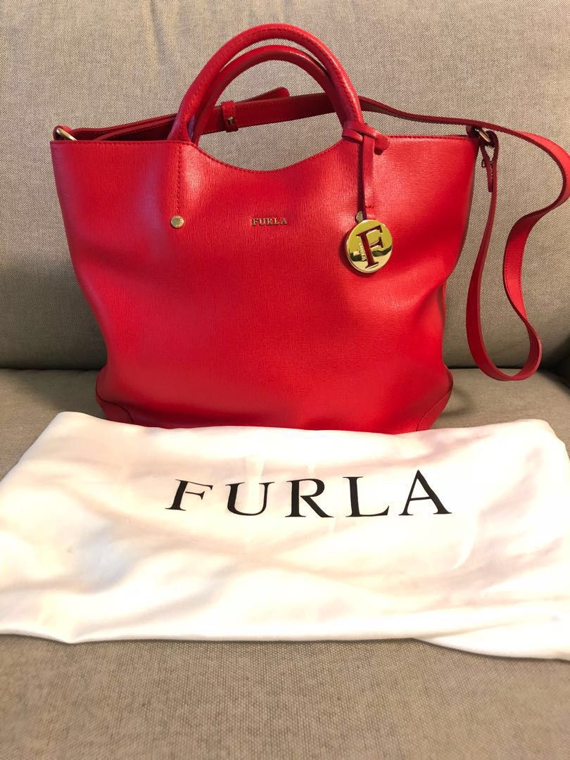 Furla alissa clearance tote