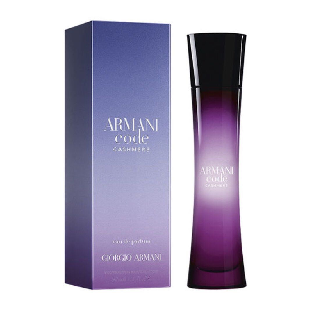 armani code cashmere notes