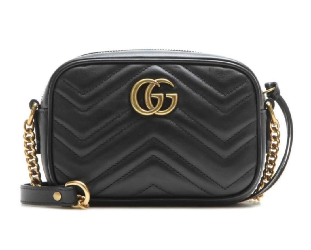 gucci GG Marmont matelassé mini bag, Women's Fashion, Bags & Wallets,  Cross-body Bags on Carousell