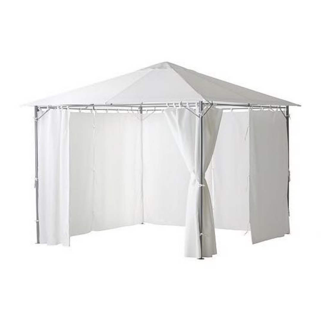 Ikea's Outdoor/Indoor Tent( Karlso Gazebo with Curtains), Furniture ...