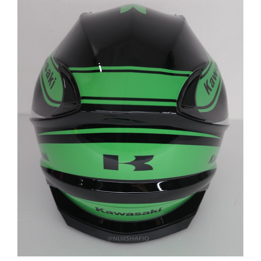 Kawasaki motorbike 2025 helmet