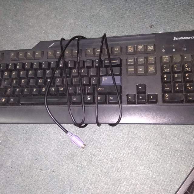 Keyboard PS2, Computers & Tech, Parts & Accessories, Computer Keyboard ...