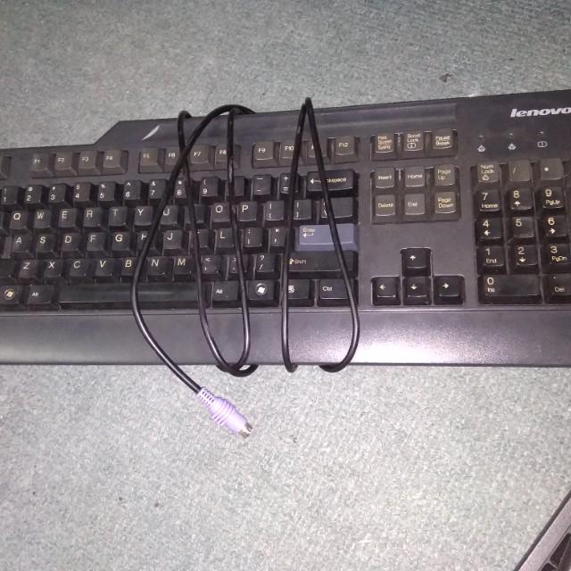 Keyboard PS2, Computers & Tech, Parts & Accessories, Computer Keyboard ...