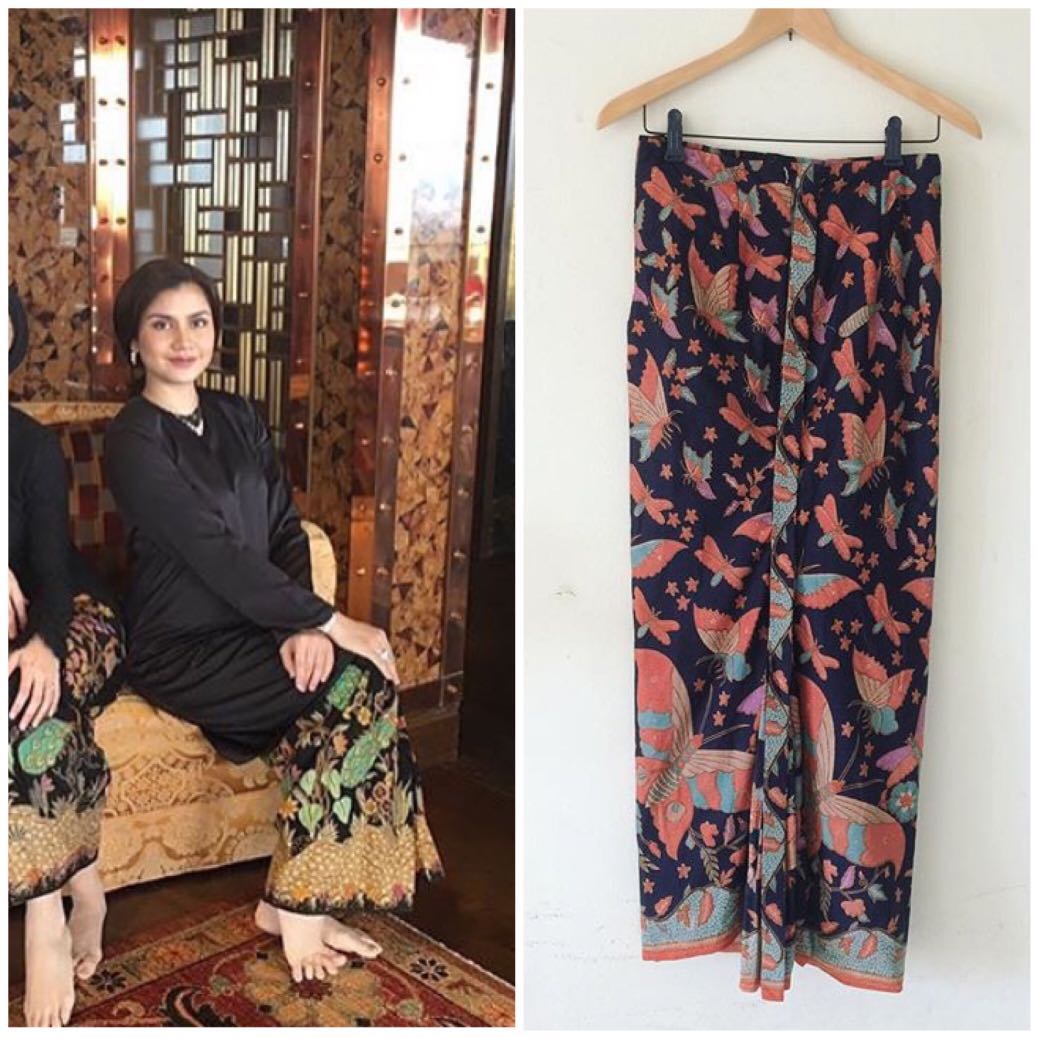 Kipas Batik Skirt Lisa Surihani Women S Fashion Clothes Bottoms On Carousell