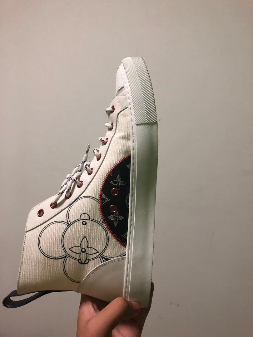 Louis Vuitton TATTOO SNEAKER BOOT Men s Fashion Footwear Sneakers on Carousell