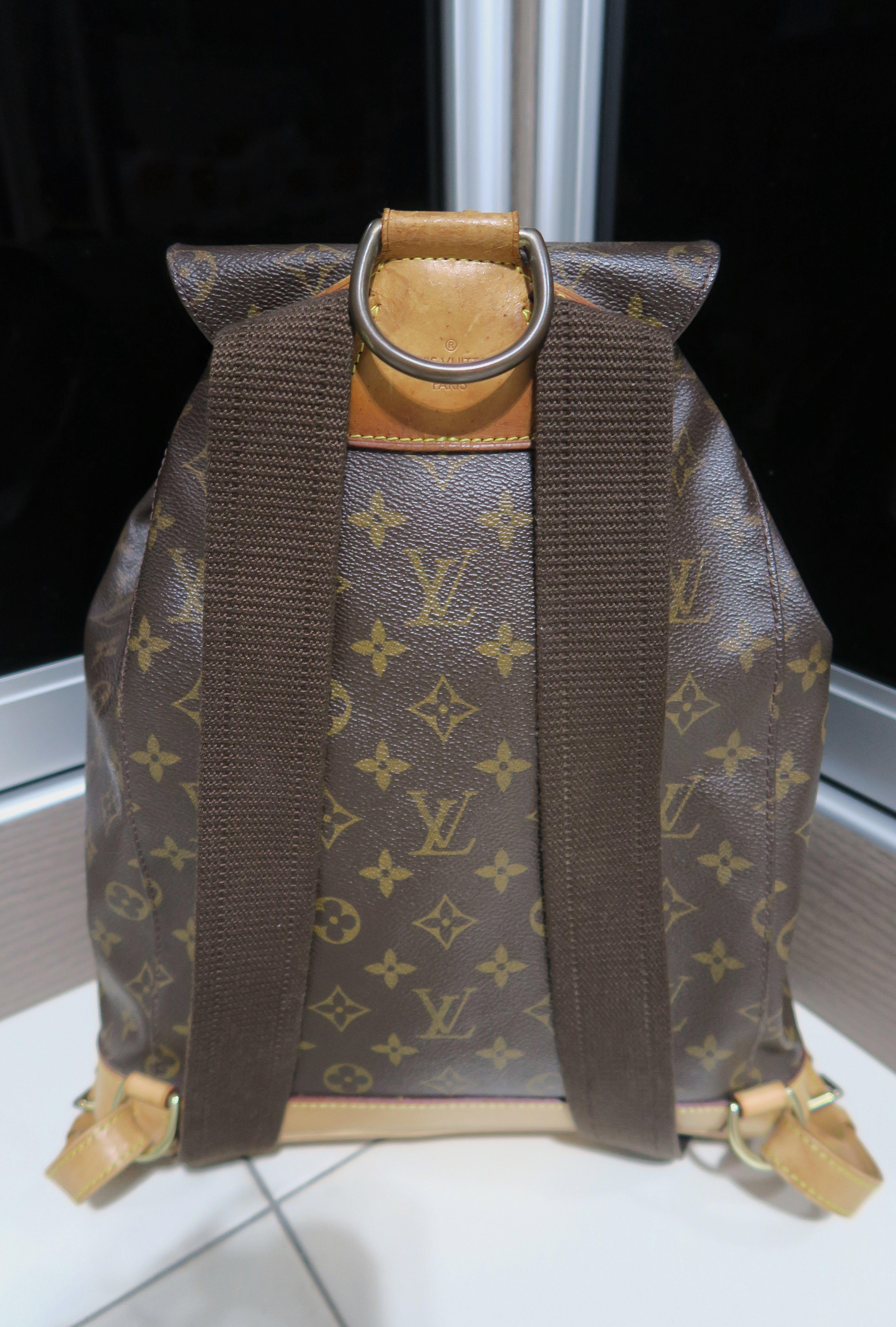Louis Vuitton Vintage Montsouris GM Backpack