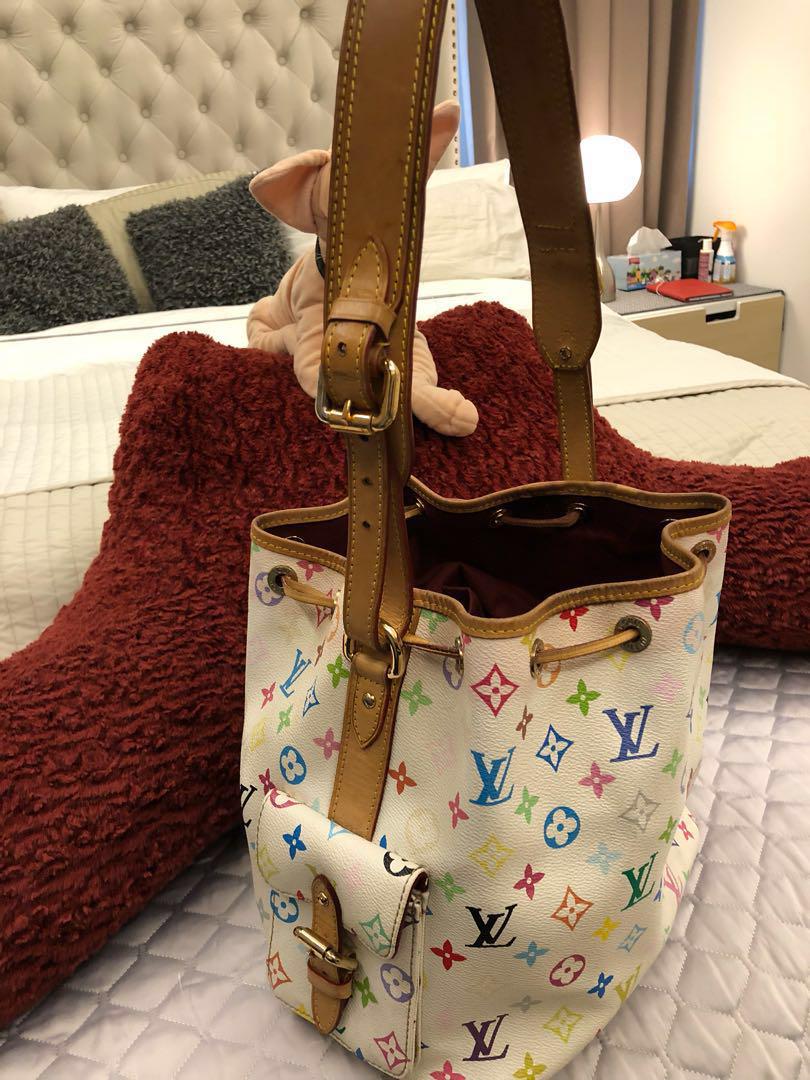 LV multicolor bucket bag, Women's Fashion, Bags & Wallets, Tote Bags on  Carousell