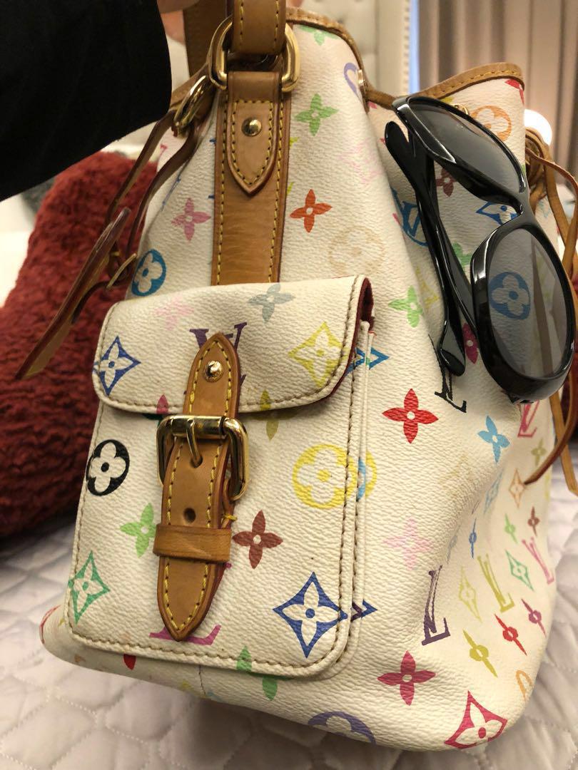 LV multicolor Bucket bag, Women's Fashion, Bags & Wallets, Tote Bags on  Carousell