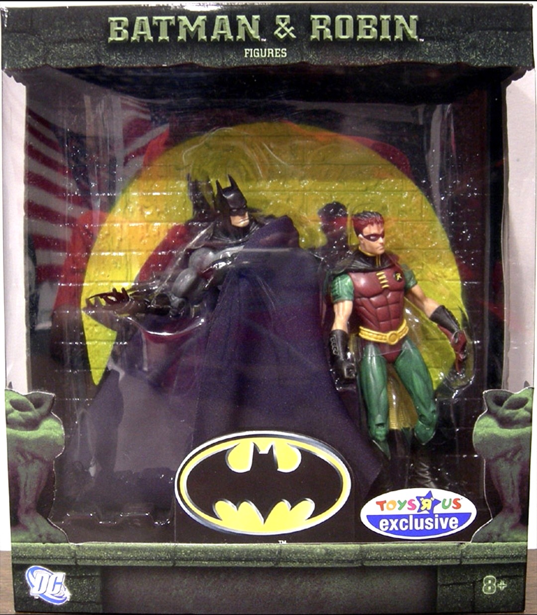 MATTEL TOYS R' US EXCLUSIVE DC BATMAN & ROBIN 2 PACK, Hobbies & Toys, Toys  & Games on Carousell