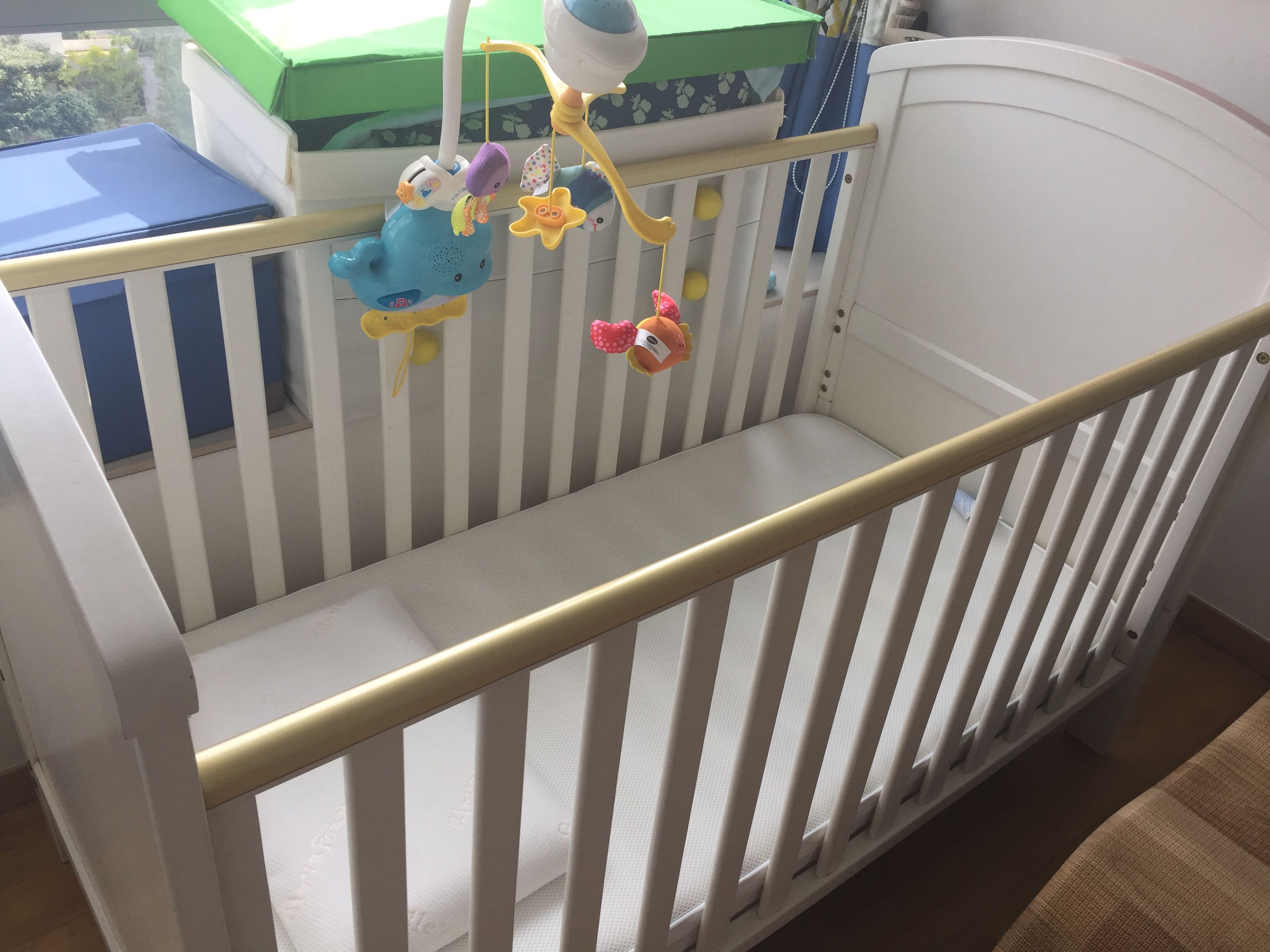 cot rail protector mothercare
