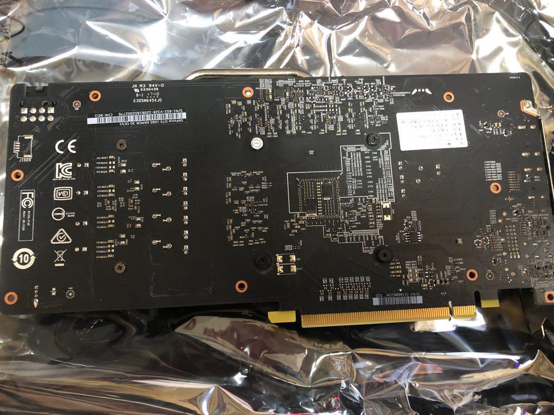 Msi GeForce GTX1060 ARMOR 3G Carousell