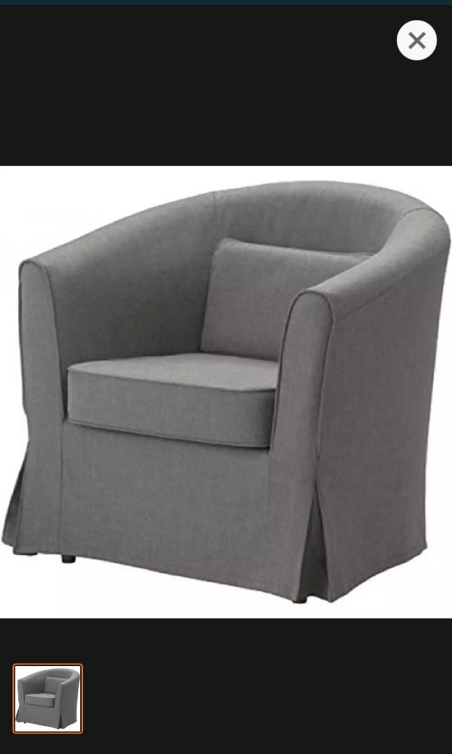 New Ikea Ektorp Tullsta (Cushion Cover only), Furniture & Home Living