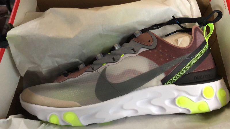 nike react element 87 desert sand
