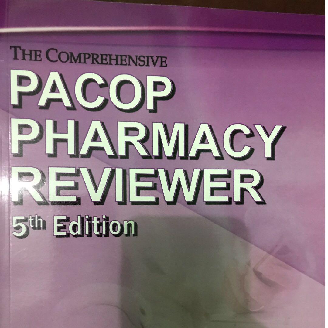 Pacop Pharmacy Reviewer 2017 Hobbies Toys Books Magazines Textbooks On Carousell