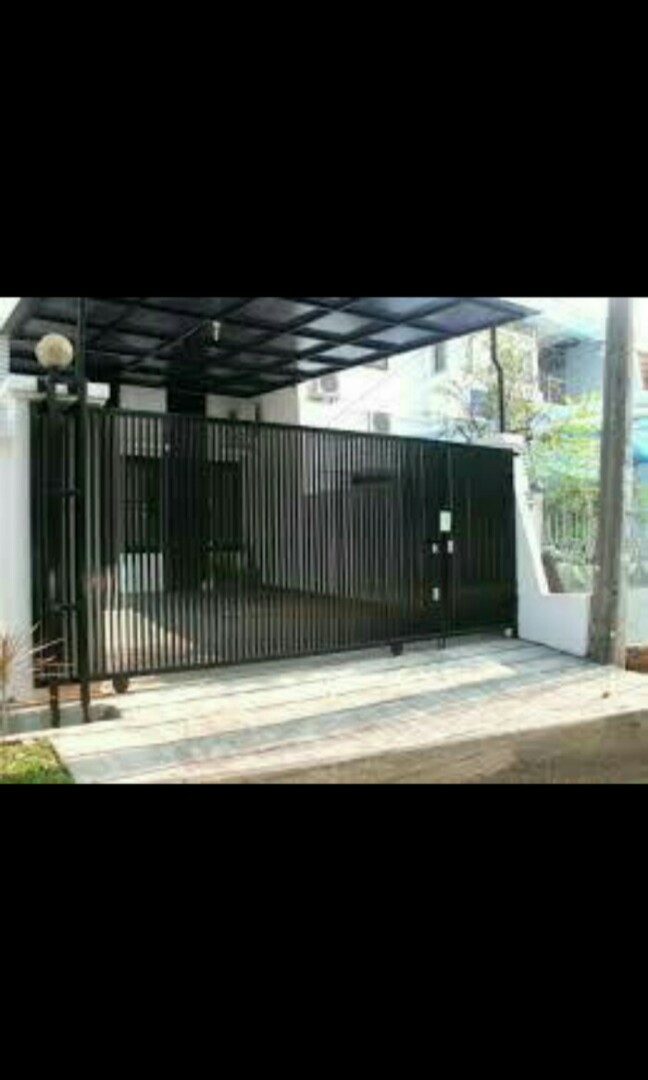 Pagar Pintu Besi Minimalis Perabotan Rumah Di Carousell